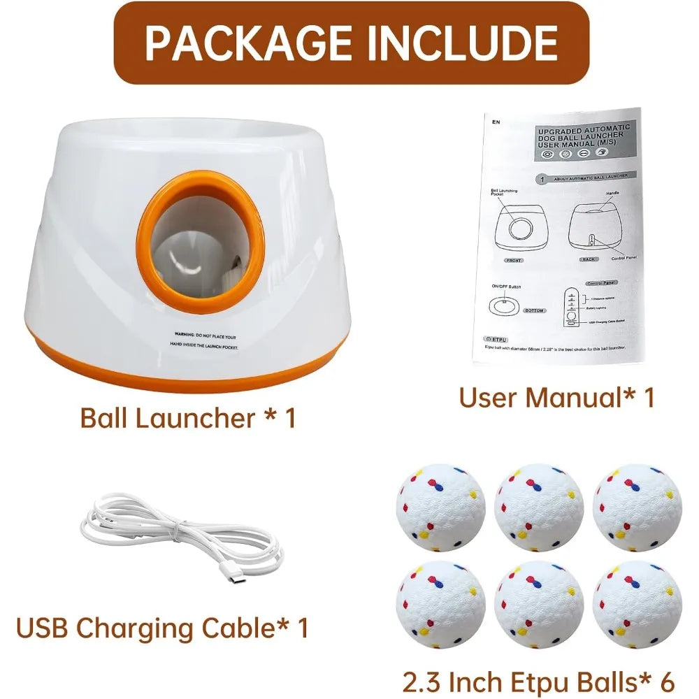 Interactive Dog Ball Launcher For Indoor And Outdoor Play