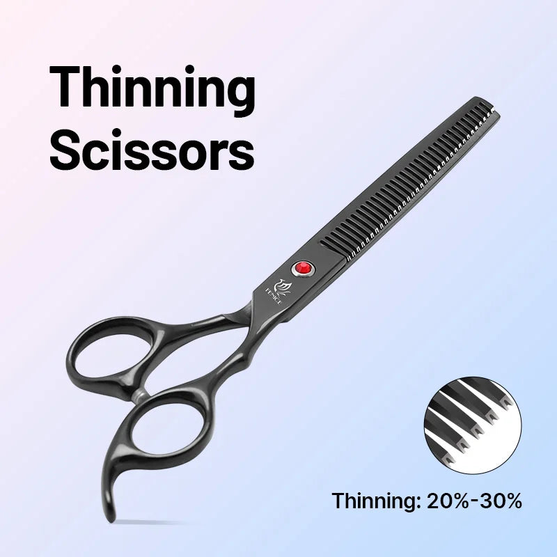 Fenice Dog Grooming Scissors Stainless Steel 9Cr Home Use Set