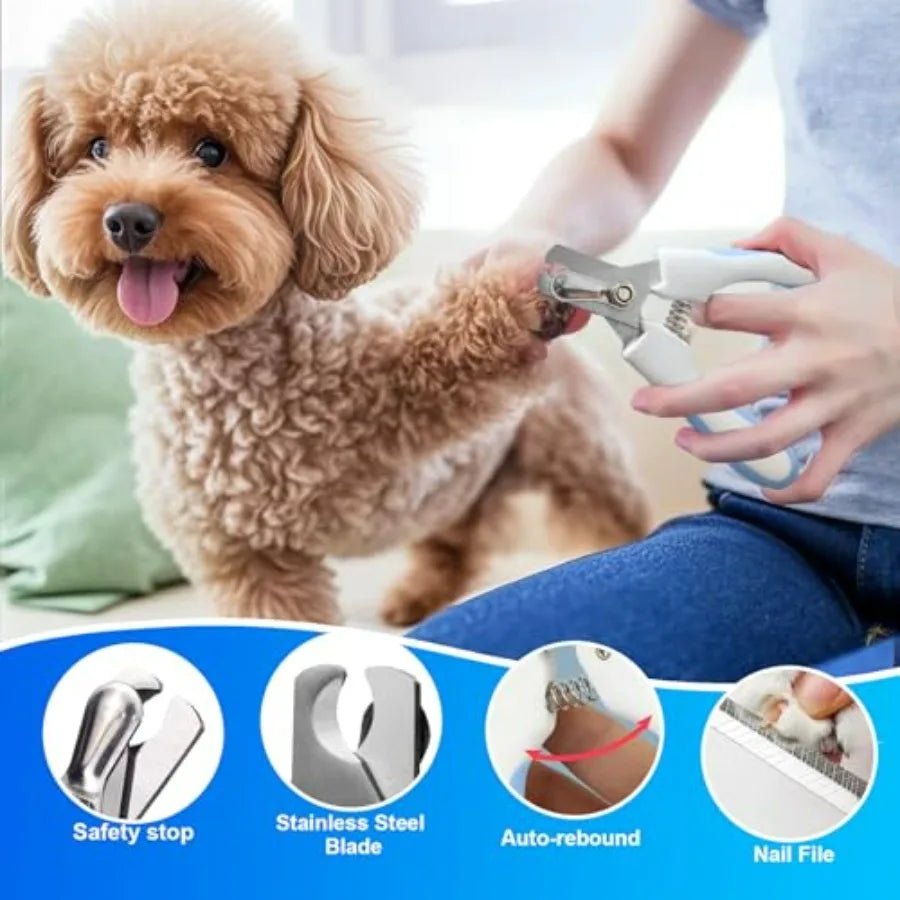 Professional Dog Grooming Kit Ten Piece Scissors Set With Brush