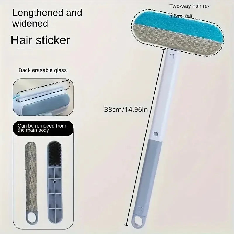 Ergonomic Nylon Pet Hair Brush for Dog Grooming and Shedding