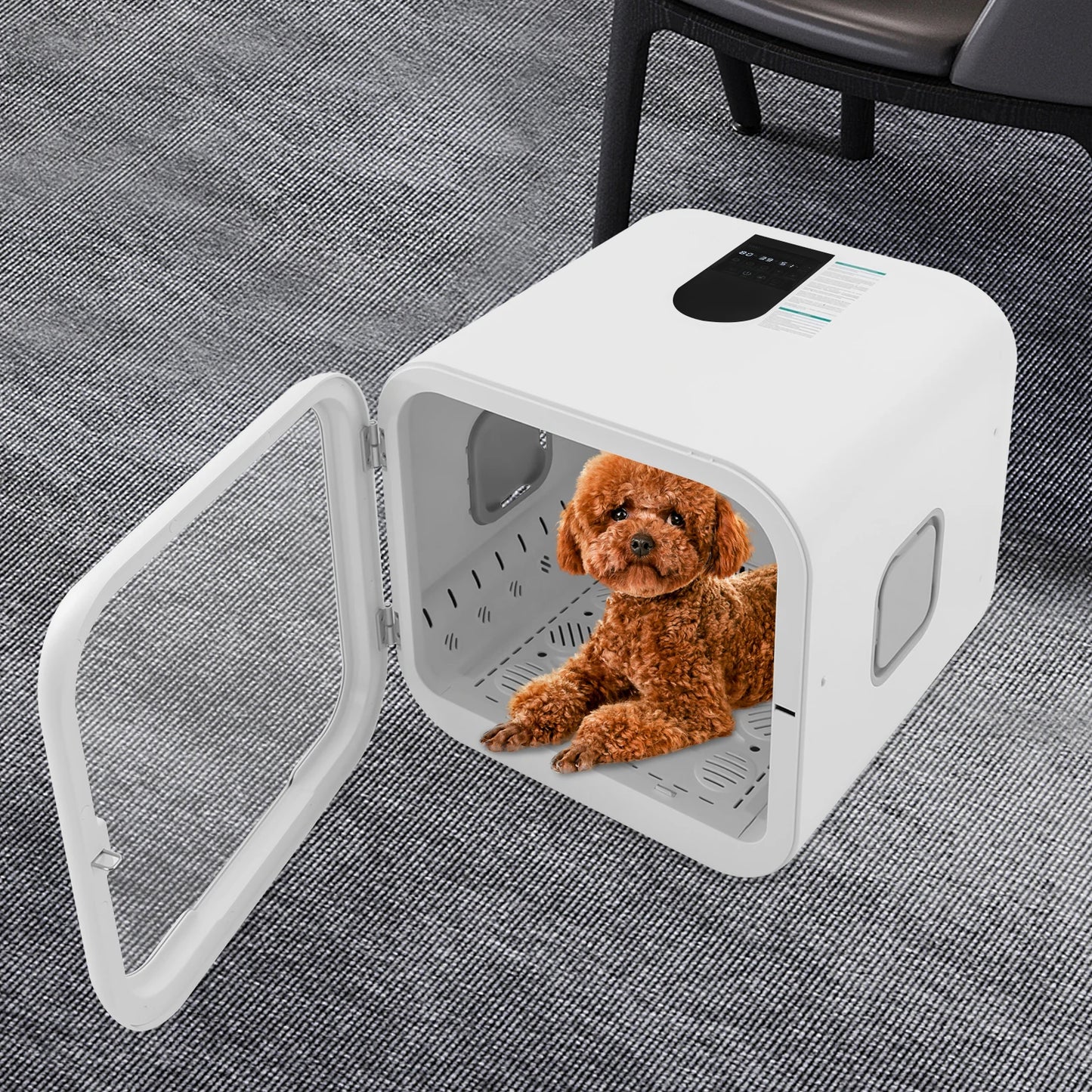 Pet Dryer Box For Grooming Adjustable Wind And Temperature Sterilization