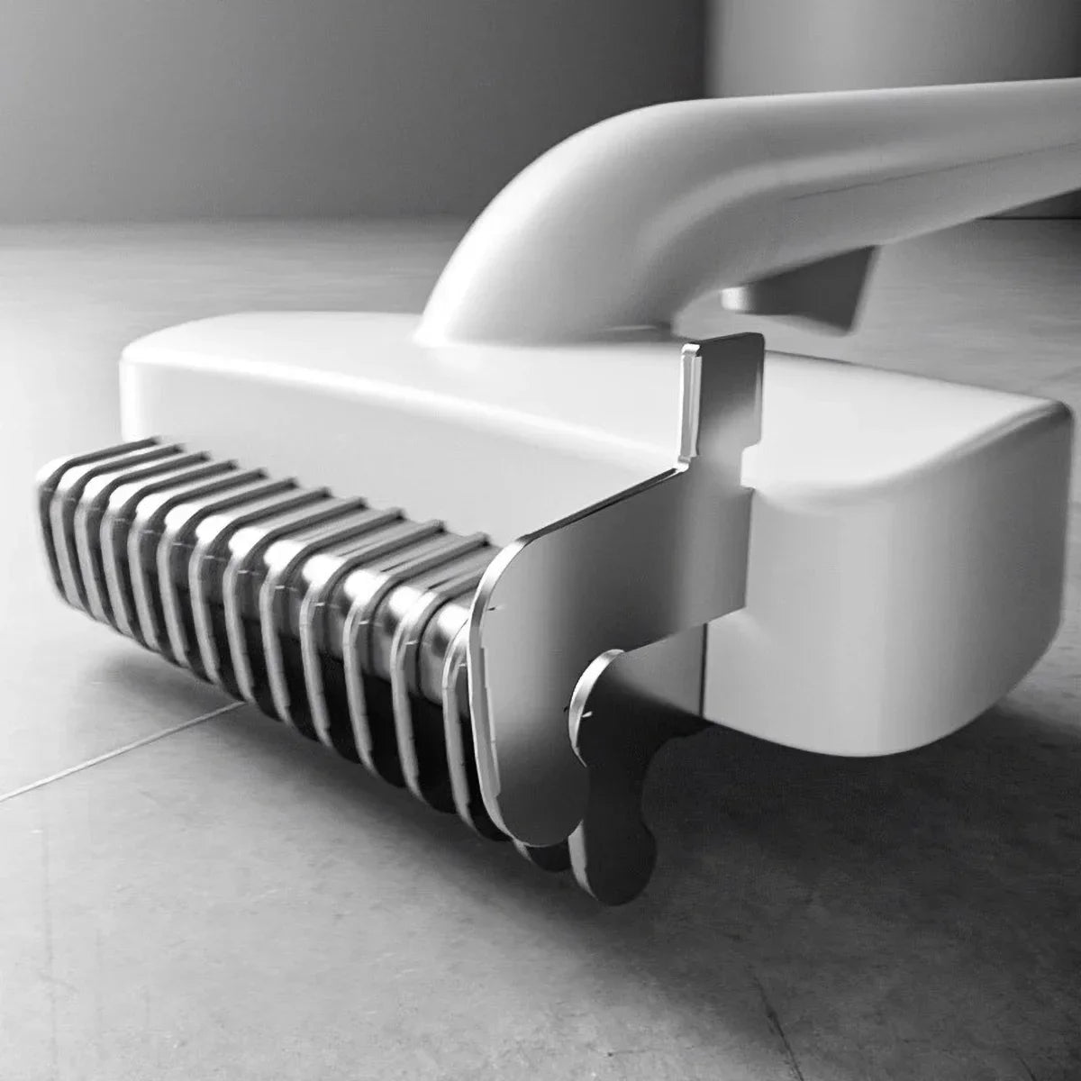 Stainless Steel Pet Comb With Rounded Knife Head For Dogs