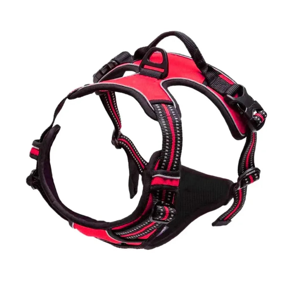 NONECN Reflective Adjustable Dog Harness Chest Strap Breathable Vest