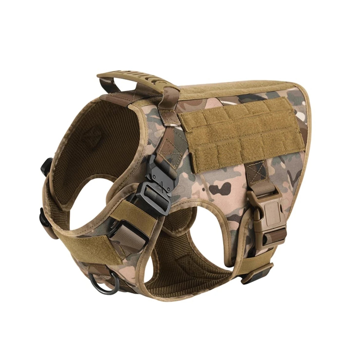PETRAVELCN Tactical Dog Harness Molle Pouches For Training