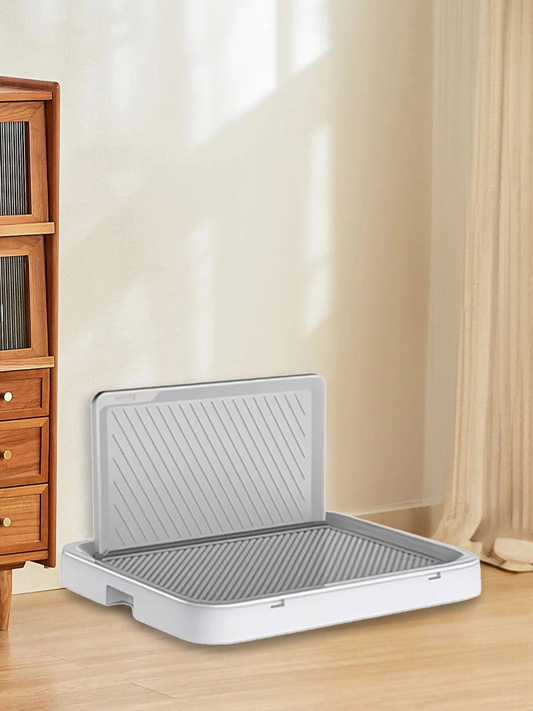 Alloet Dog Potty Tray Indoor Training Toilet Anti Splash Puppy