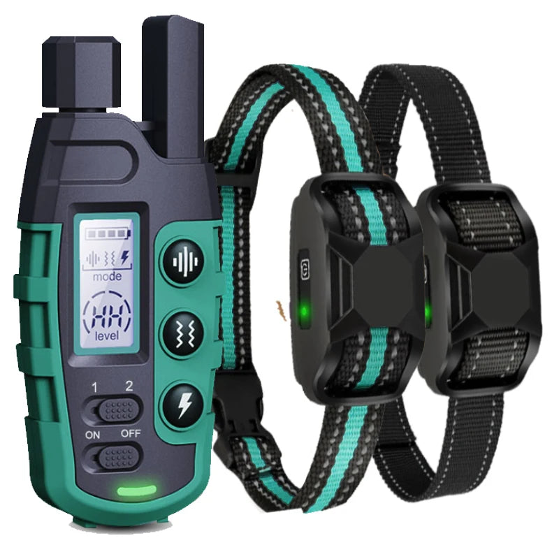 Electric Dog Training Collar Waterproof Remote Control Vibration Shock