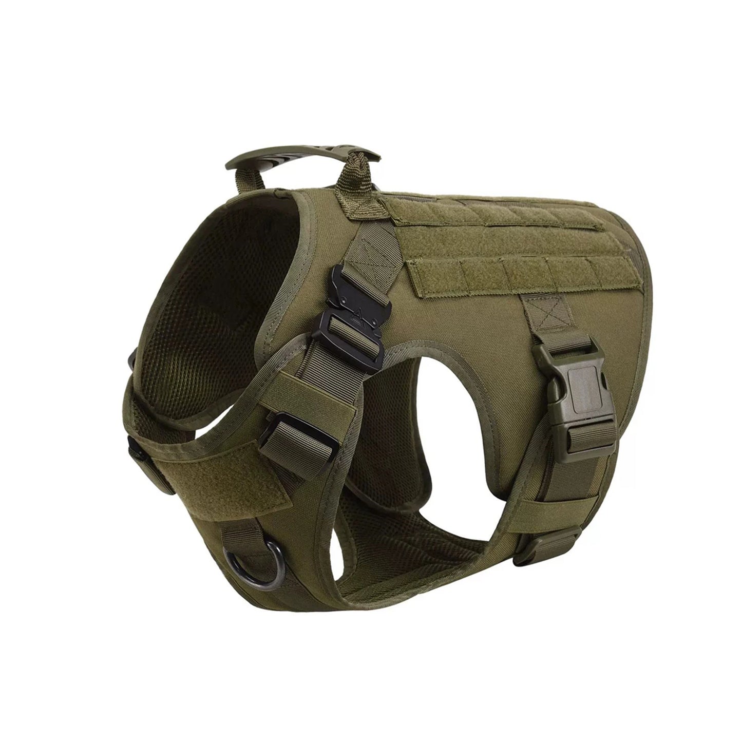 PETRAVELCN Tactical Dog Harness Molle Pouches For Training