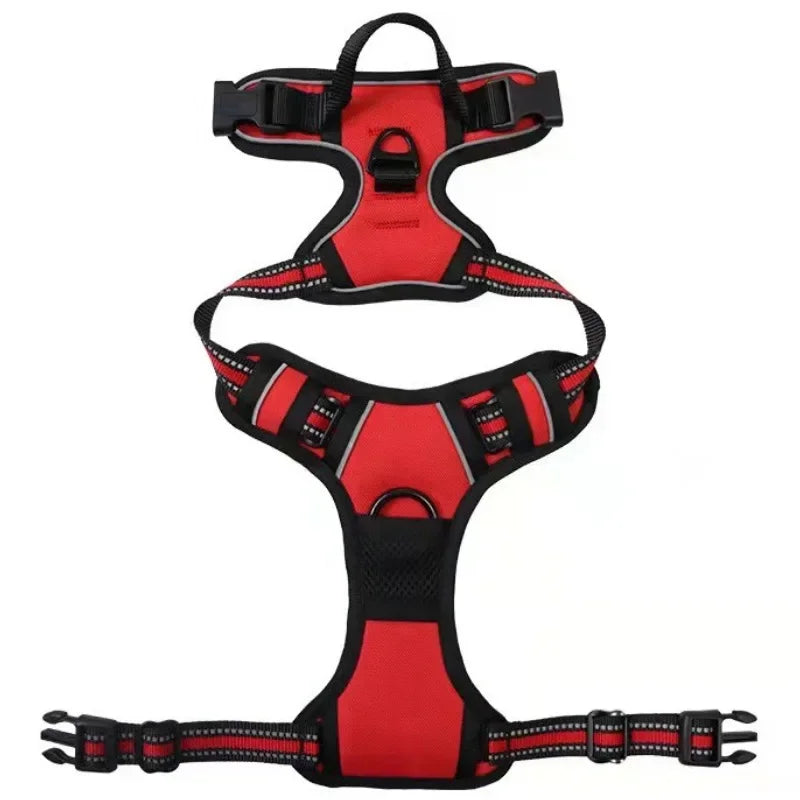 YOUSECN Reflective Adjustable Breathable Dog Chest Strap Harness