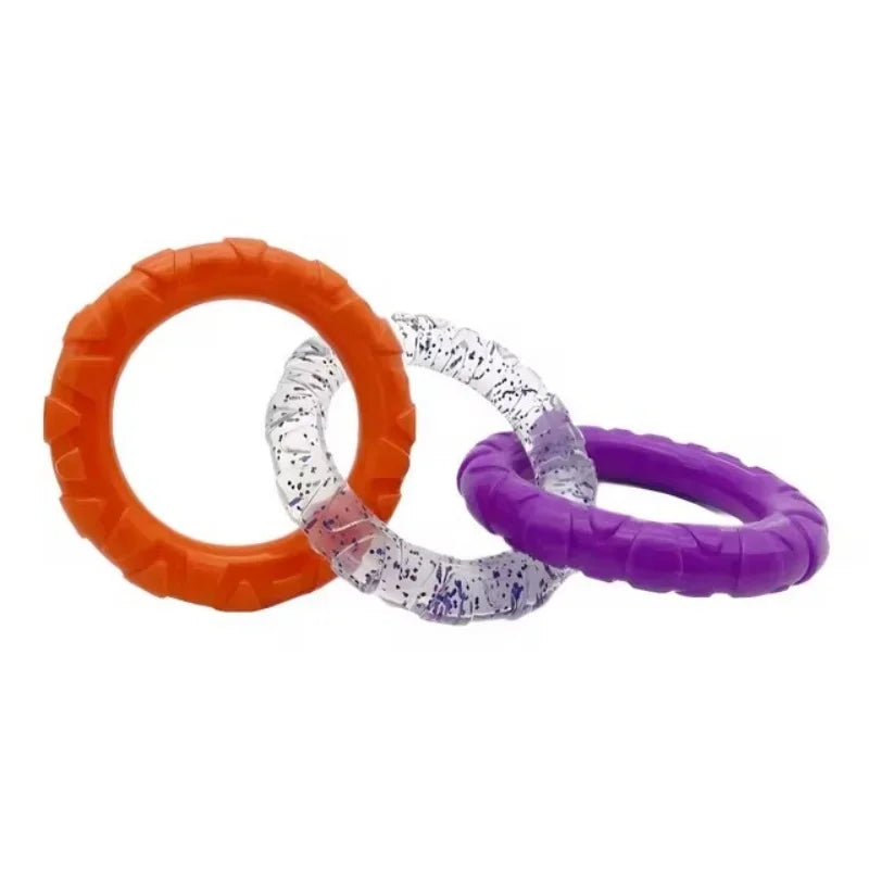 Dog Chew Toy TPR Interactive Tug for All Dogs Durable