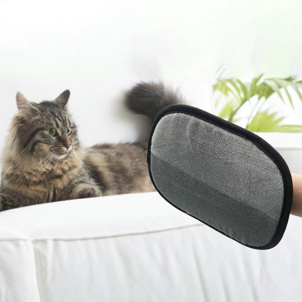Shunmaii Pet Grooming Gloves Hair Remover Mitt for Dog Cat