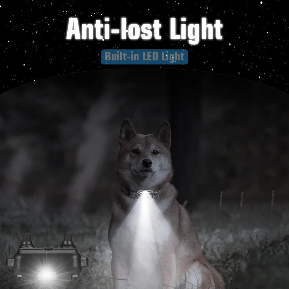 Dog Training Collar With Remote Waterproof Shock Collar Rechargeable