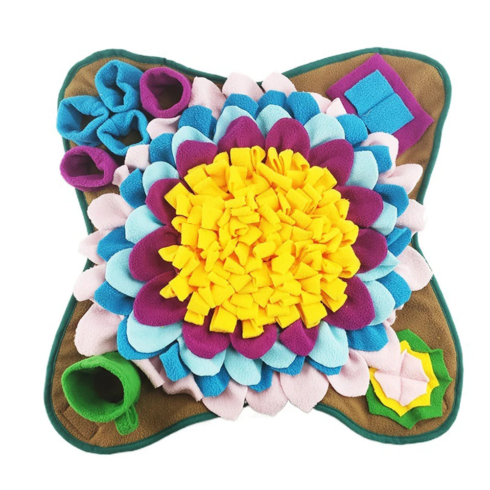 Alloet Snuffle Feeding Mat For Dogs And Cats Nosework Puzzle