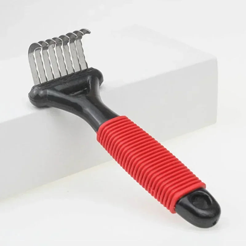 Dog Undercoat Rake Dematting Brush For Long Haired Dogs