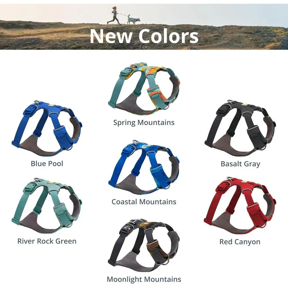Reflective Padded Dog Harness With Dual Clips For Everyday Use
