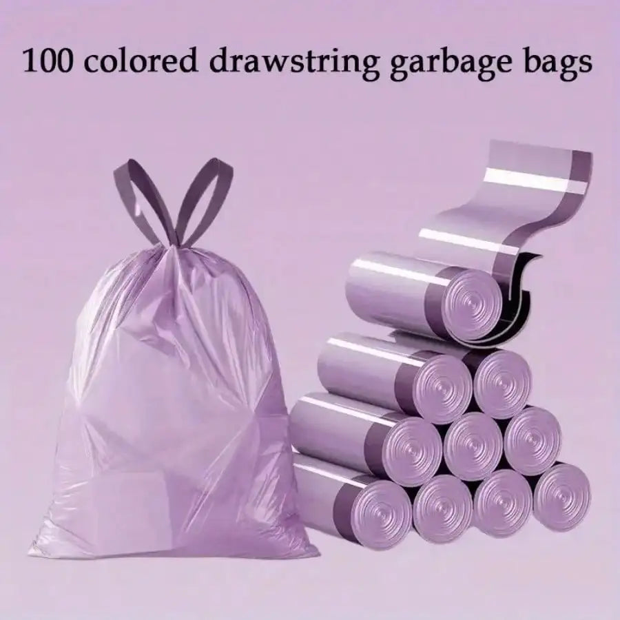AEHOME Flat Top Trash Bags 100 Pack