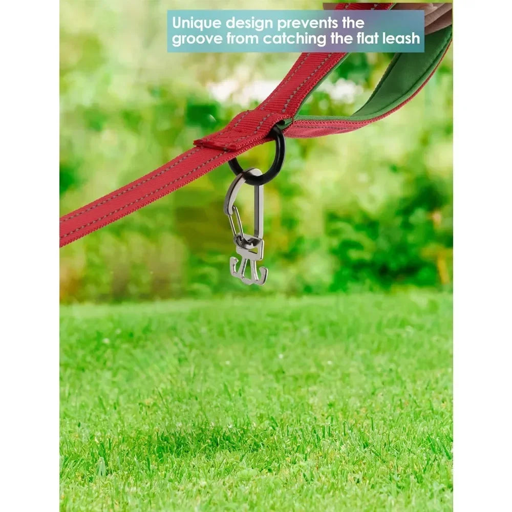 XMSJ Dog Poop Bag Holder For Leash Carrier With Carabiner