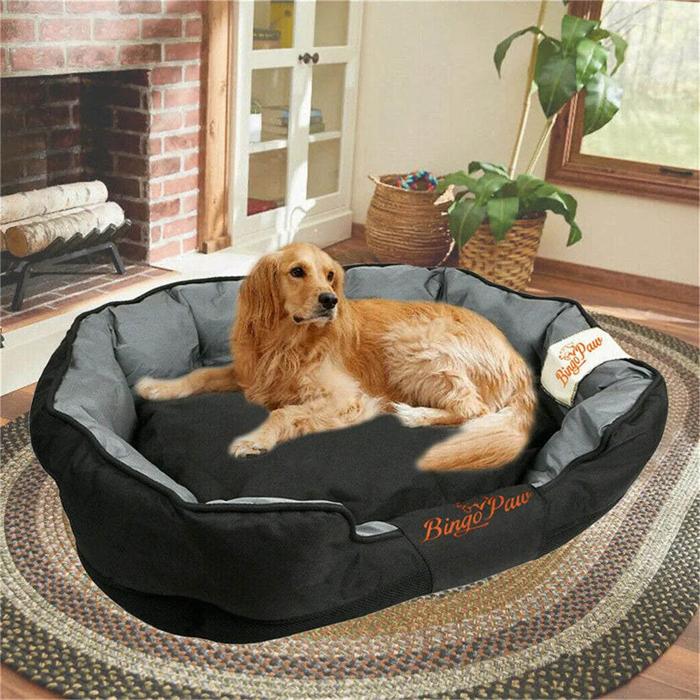 BORWARTCN Waterproof Orthopedic Dog Bed Sofa Mat Washable Removable