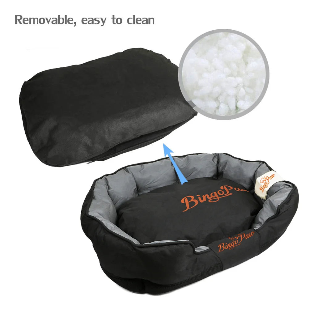 BORWARTCN Waterproof Orthopedic Dog Bed Sofa Mat Washable Removable
