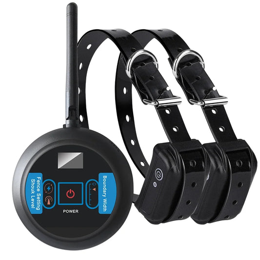 Wireless Dog Fence and Containment System With Rechargeable Collar