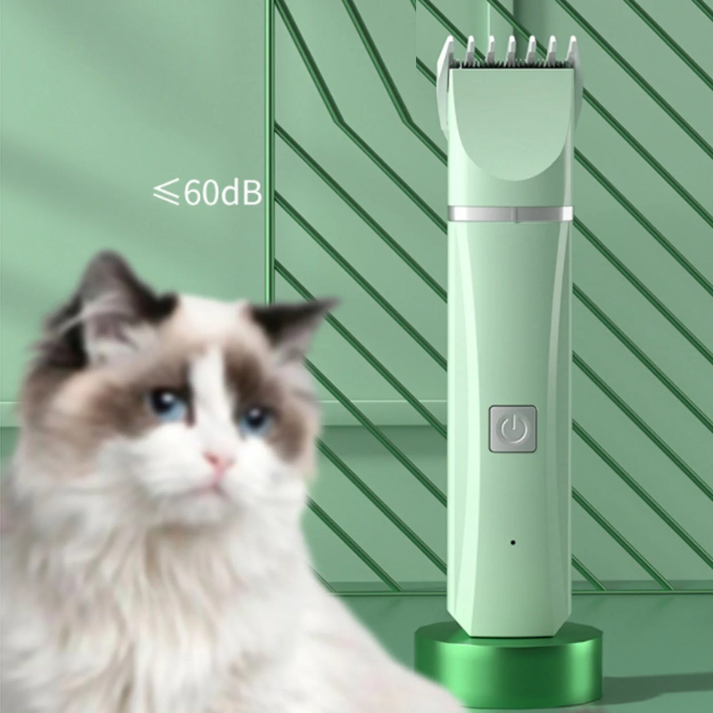 Dog Hair Clipper 4 In 1 USB Rechargeable Pet Trimmer