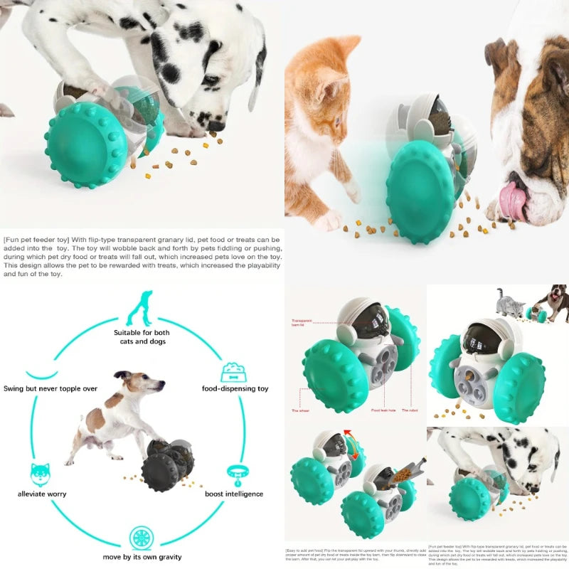 Treat Dispensing Puzzle Toy for Small and Medium Dogs
