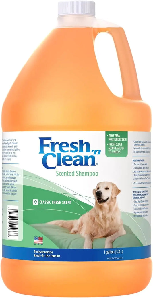 XMSJ Freshn Clean Scented Dog and Cat Shampoo Soap Free
