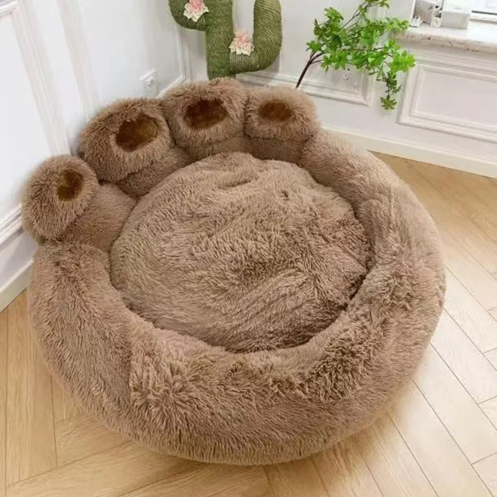 APWIKOGER Winter Plush Dog Bed Sofa For Pets Soft Cushion