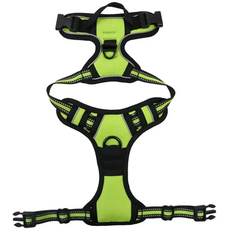 YOUSECN Reflective Adjustable Breathable Dog Chest Strap Harness