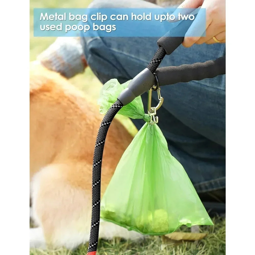 XMSJ Dog Poop Bag Holder For Leash Carrier With Carabiner