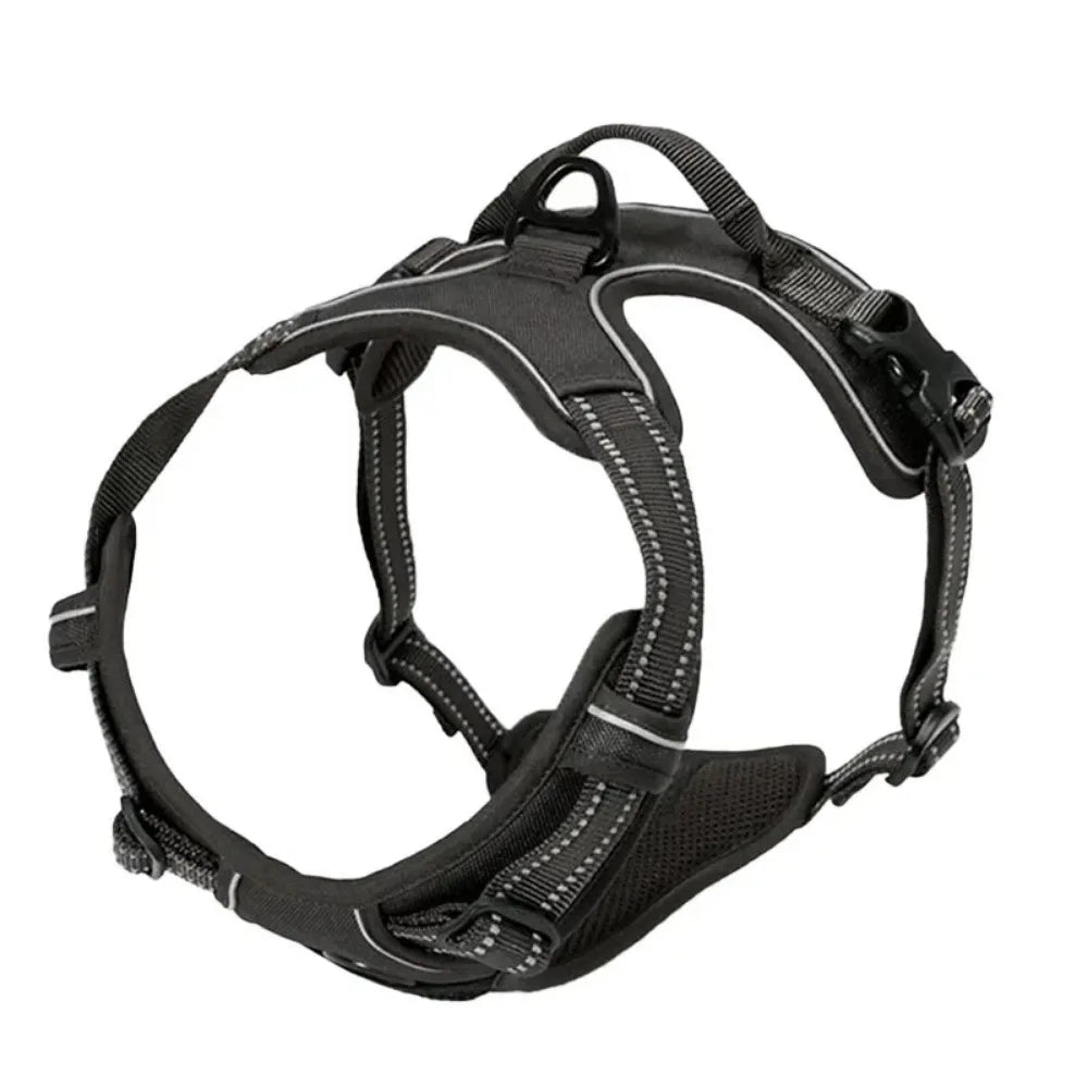 NONECN Reflective Adjustable Dog Harness Chest Strap Breathable Vest