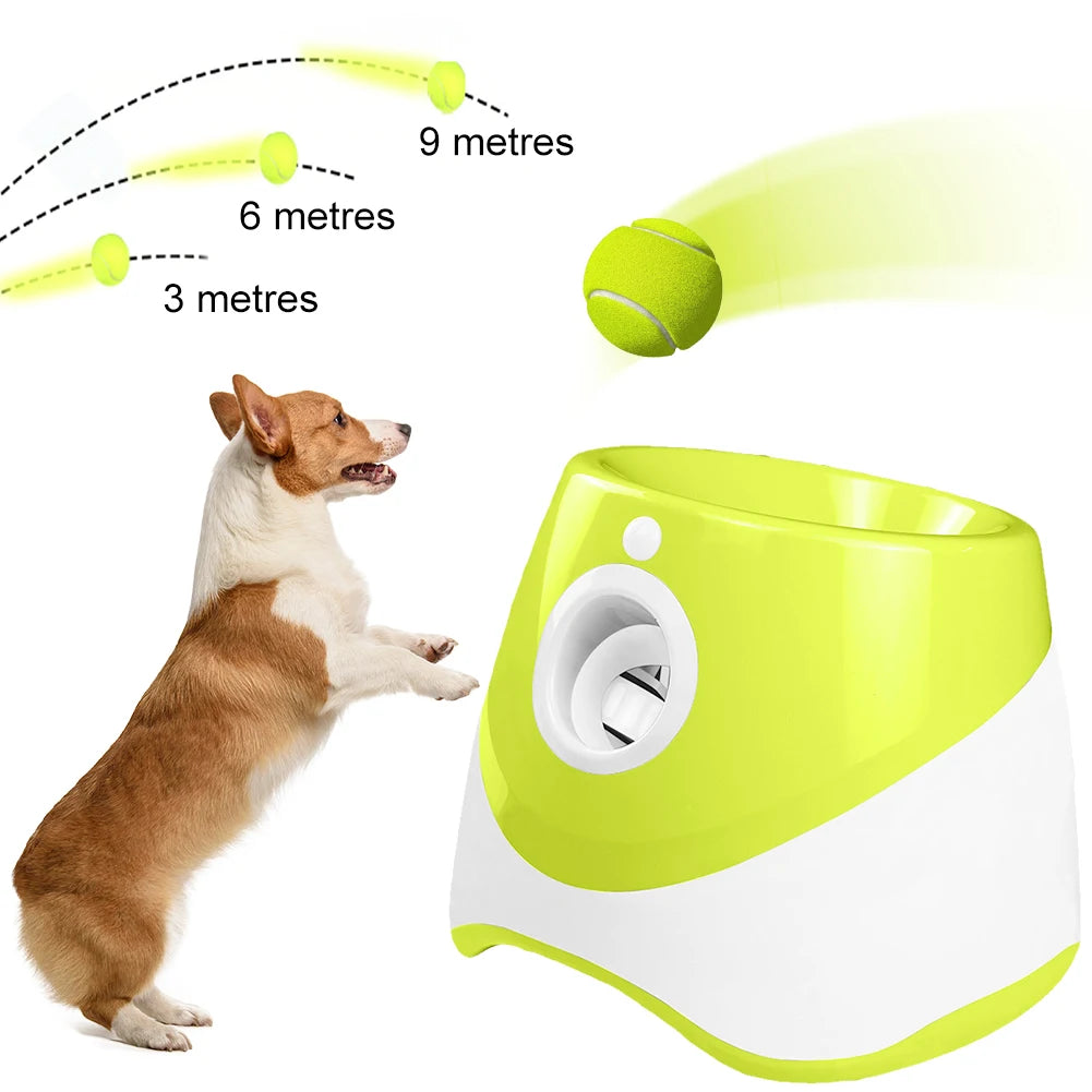 Alloet Automatic Dog Ball Launcher Interactive Toy For Pets