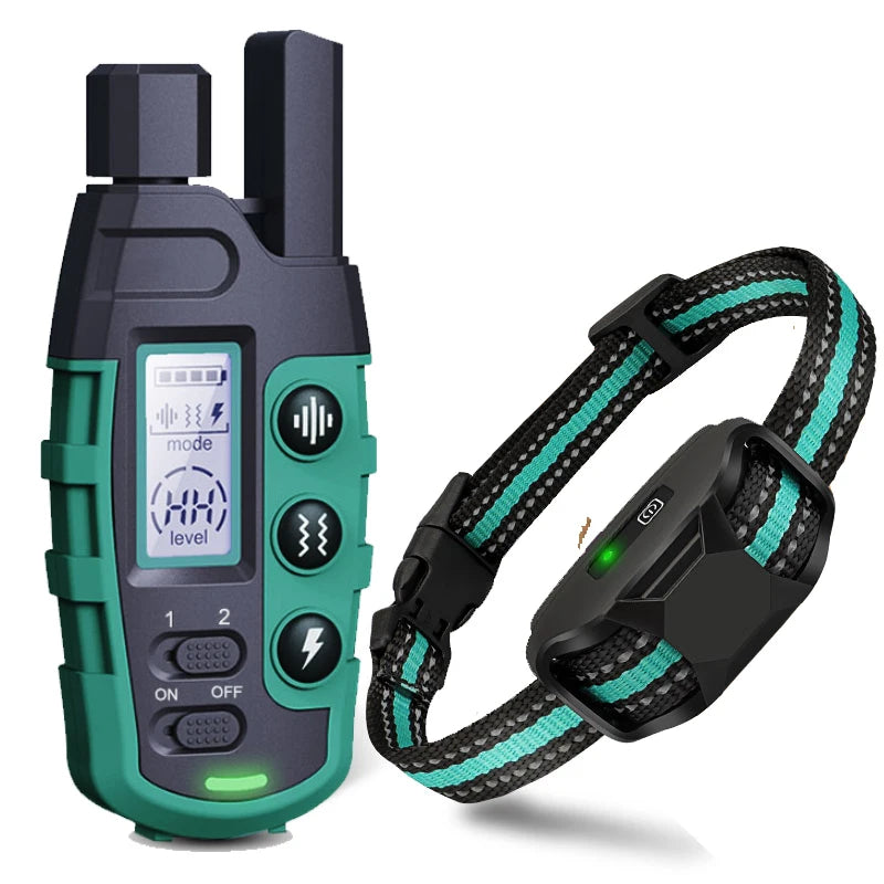Electric Dog Training Collar Waterproof Remote Control Vibration Shock
