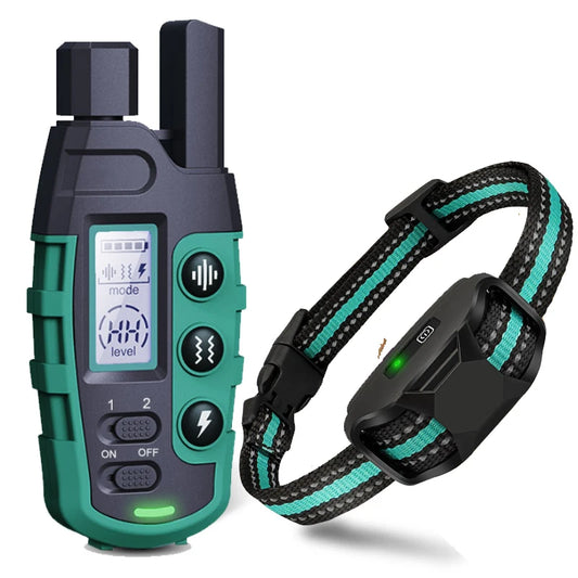 Electric Dog Training Collar Waterproof Remote Control Vibration Shock