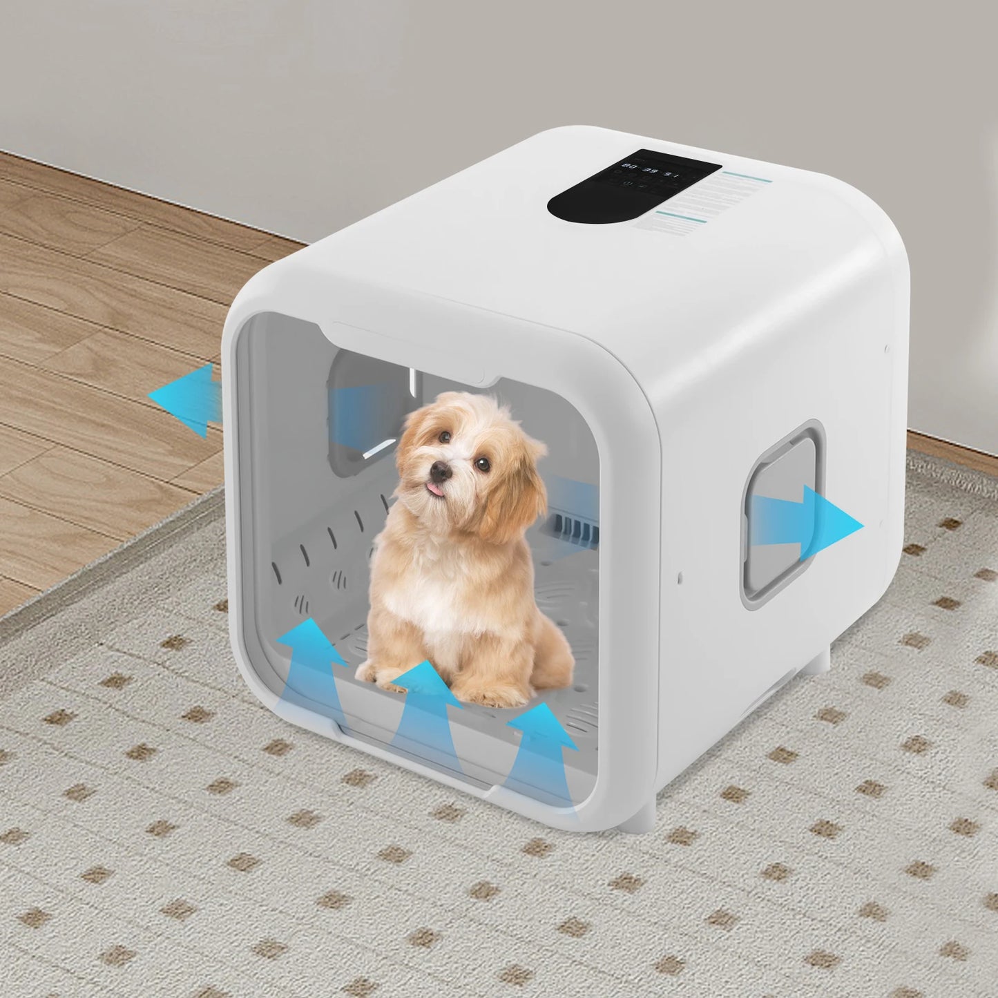 800W Pet Dryer Box For Grooming Cats And Sterilization