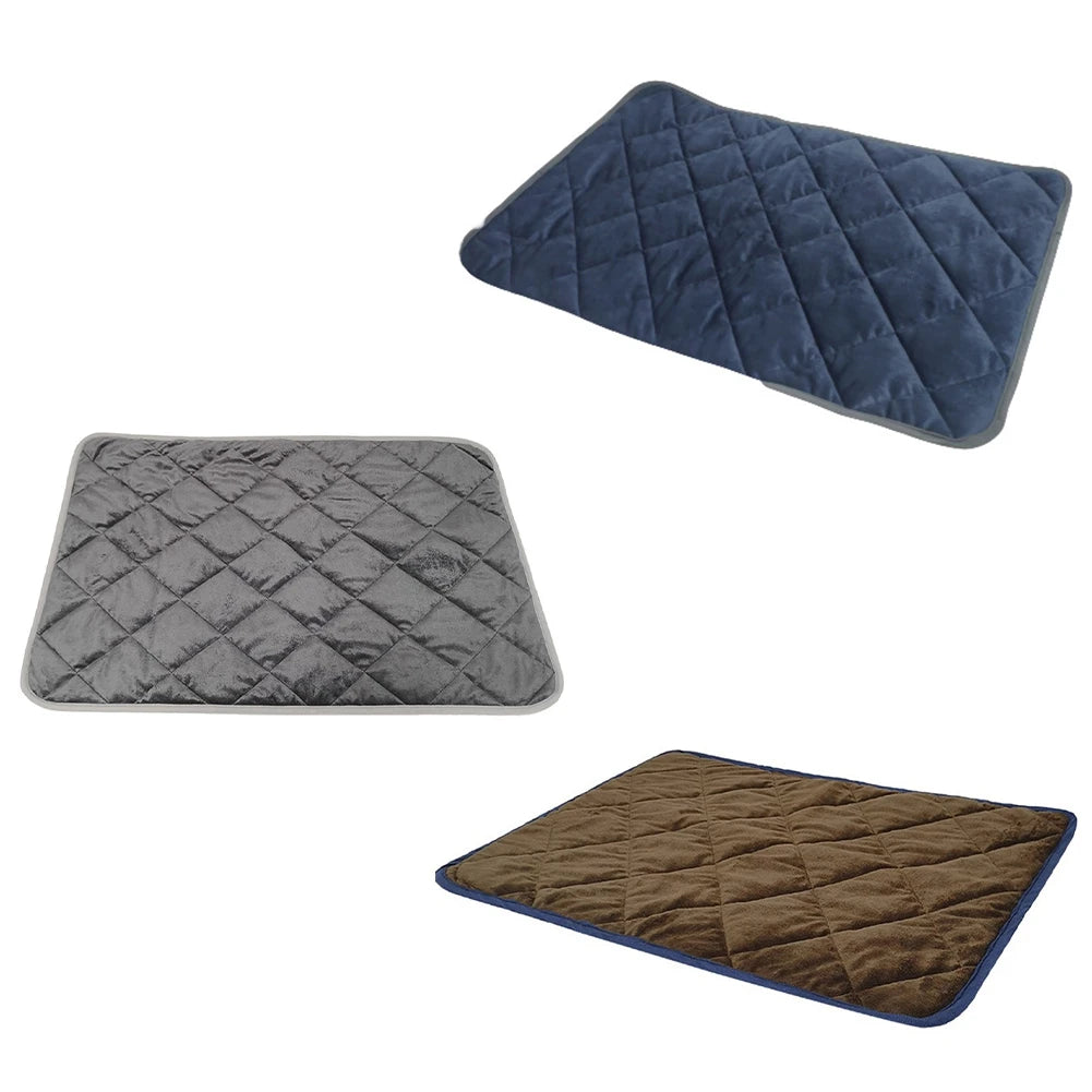 Self-Warming Pet Mat for Dogs and Cats Anti-Slip Bed Pad