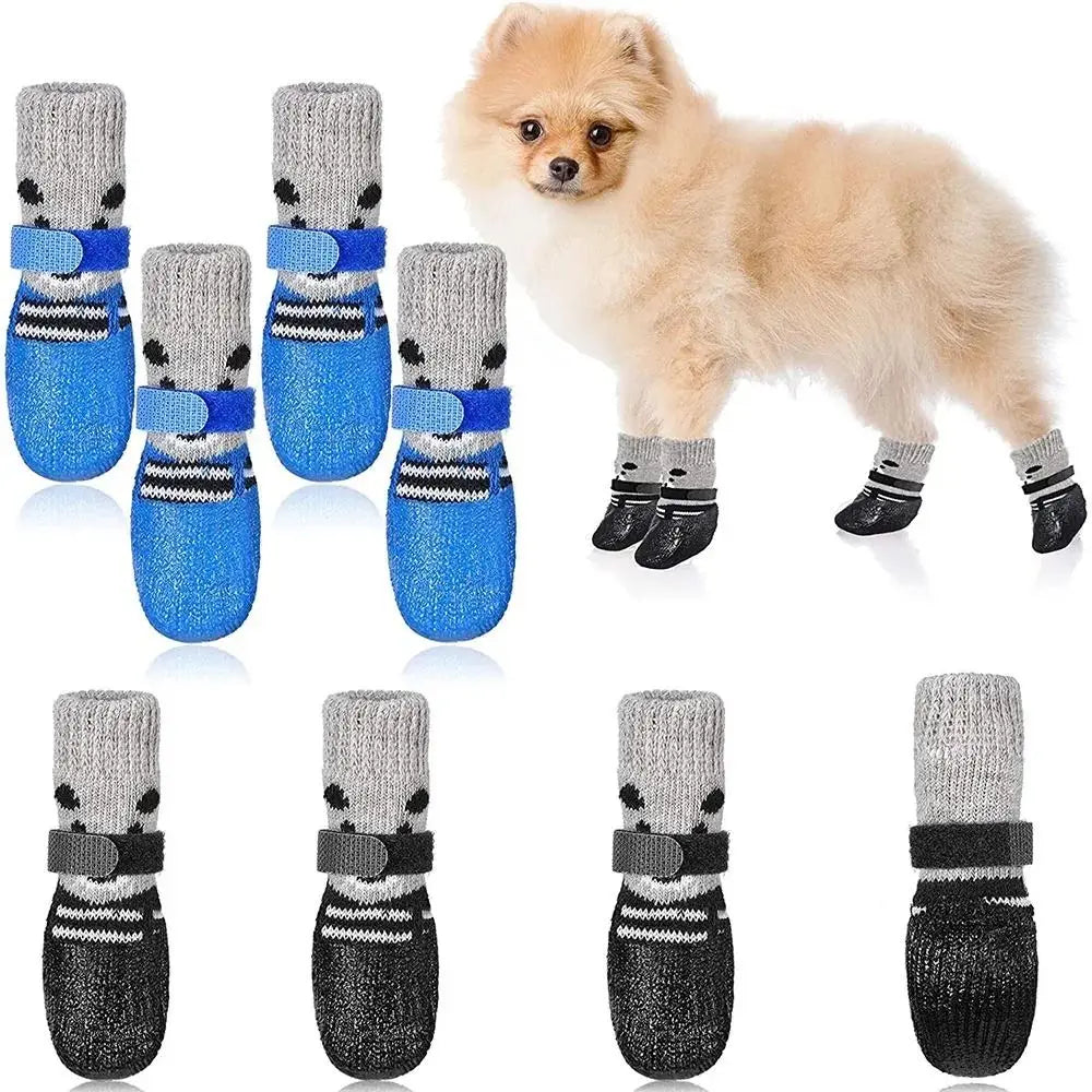 Waterproof Dog Boots Non Slip Pet Shoes For Rain Snow