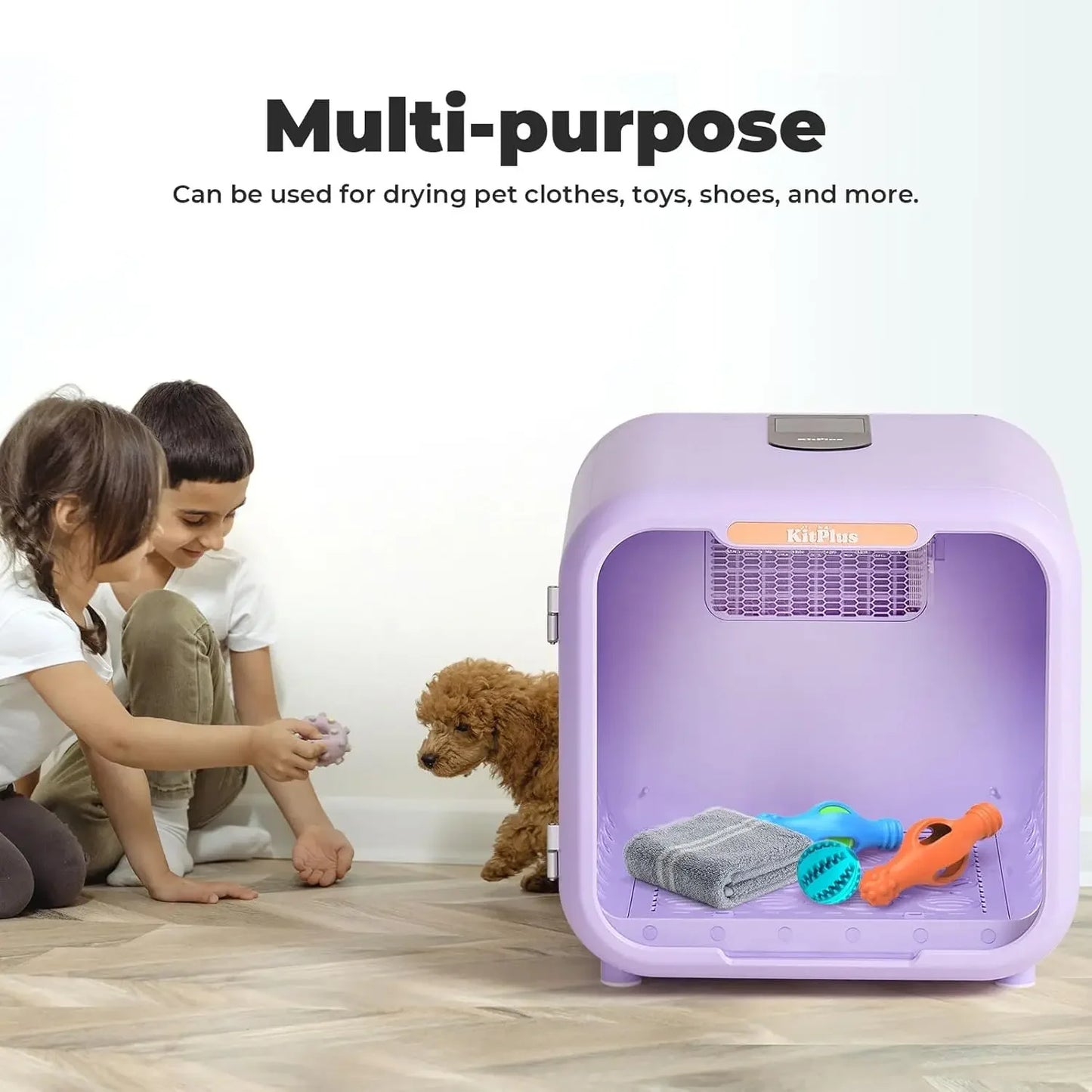 Ultra Quiet Pet Dryer Box With Smart Temperature Control