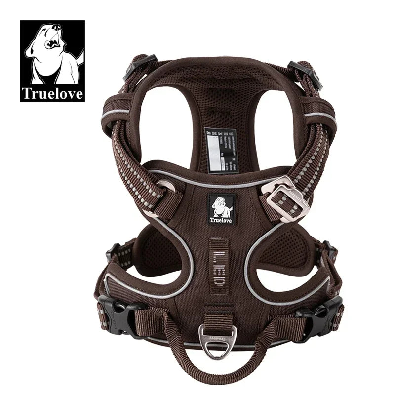 TRUELOVEB Explosionproof Camouflage Reflective Dog Harness