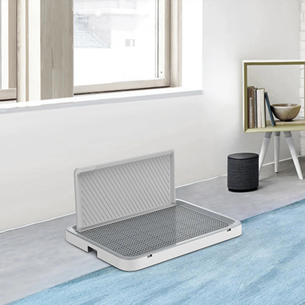 Alloet Dog Potty Tray Indoor Training Toilet Anti Splash Puppy