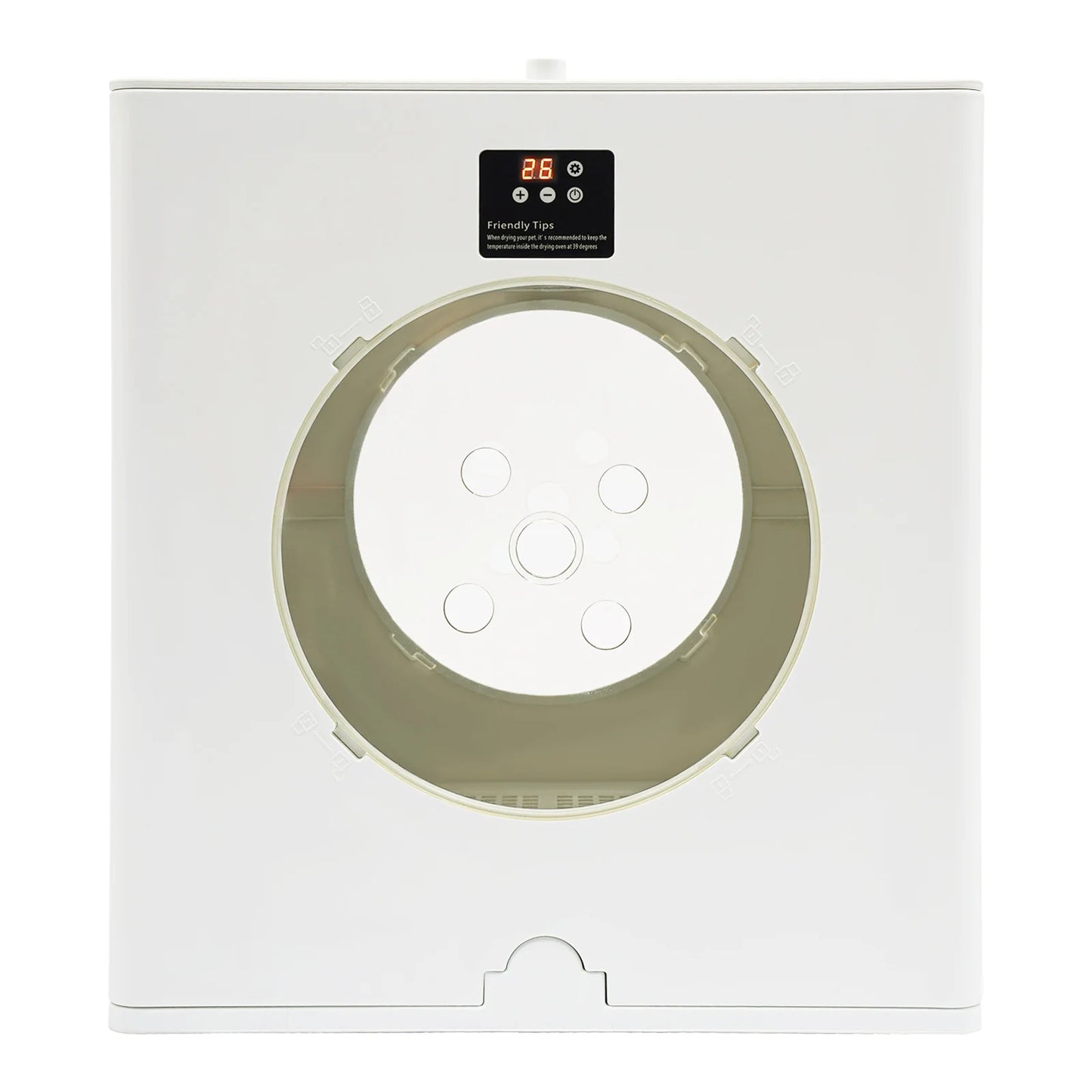 Foldable Pet Drying Box With Wind Speed Control For Dogs