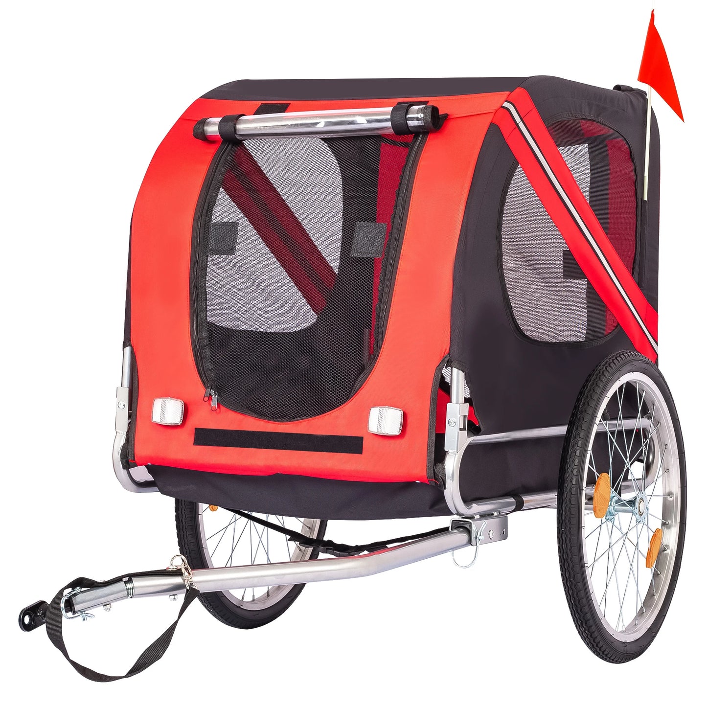 Twister.CK Dog Bike Trailer Carrier Foldable Oxford Fabric