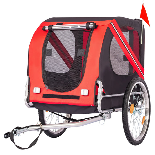 Twister.CK Dog Bike Trailer Carrier Foldable Oxford Fabric