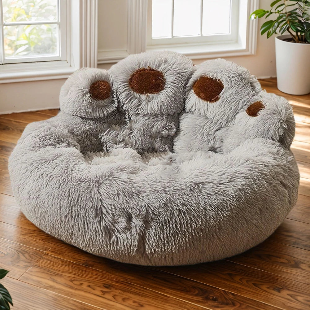 APWIKOGER Winter Plush Dog Bed Sofa For Pets Soft Cushion