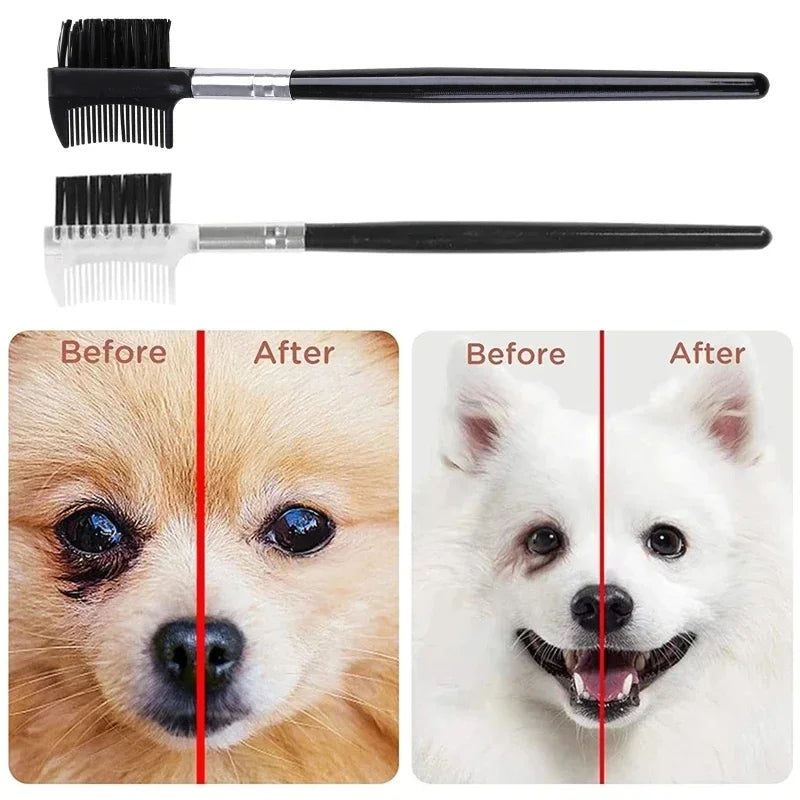 Tear Stain Remover Comb For Dogs Eye Care Double Sided