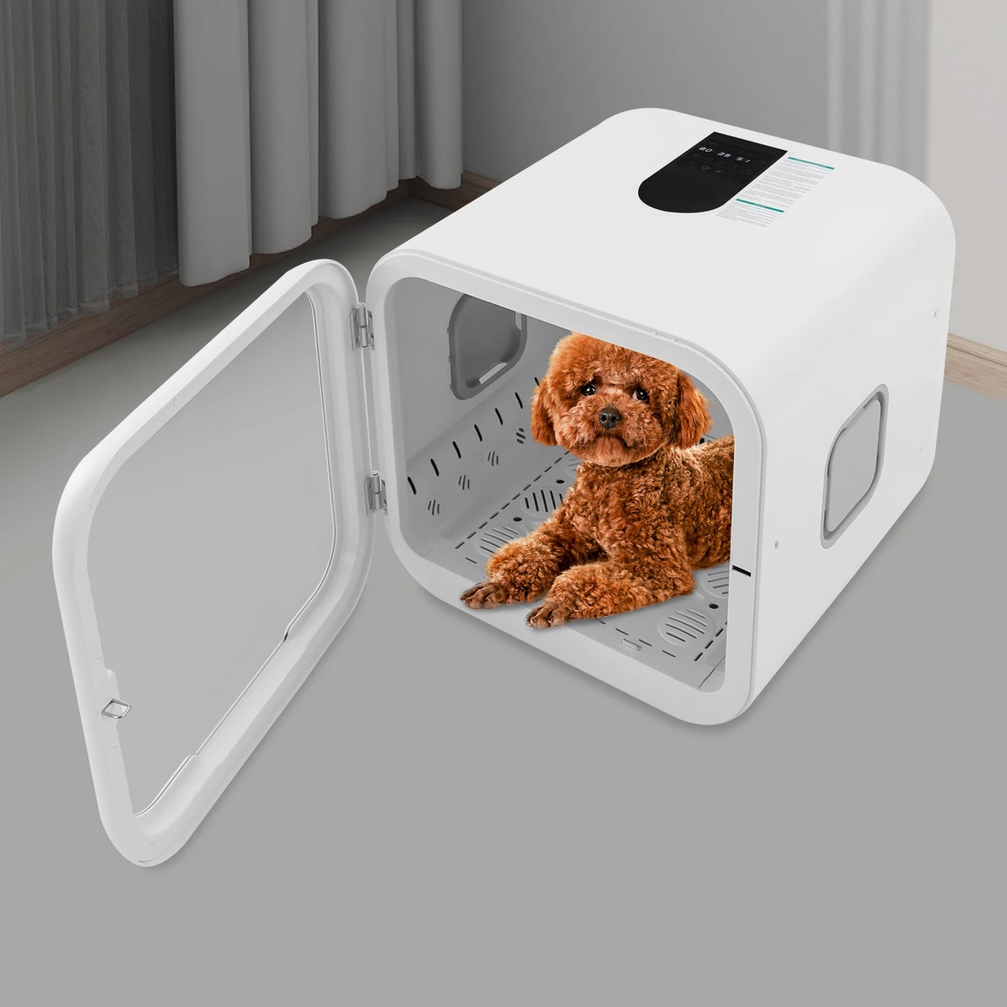 Pet Dryer Box For Grooming Adjustable Wind And Temperature Sterilization