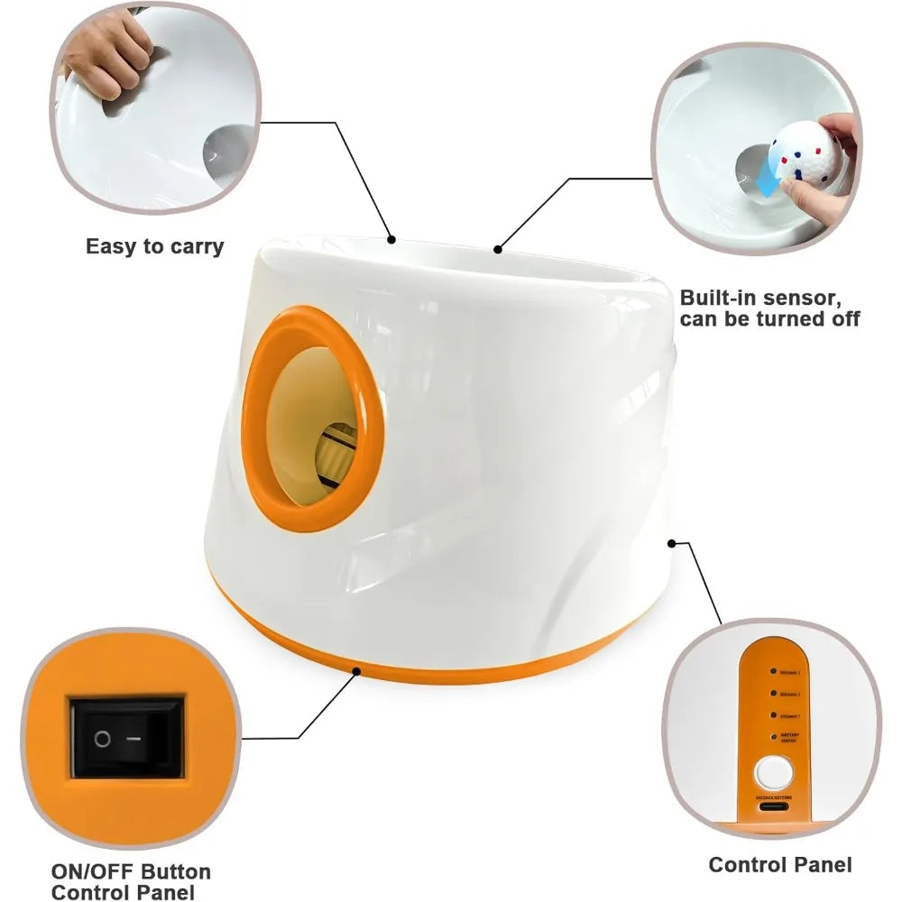 Interactive Dog Ball Launcher For Indoor And Outdoor Play