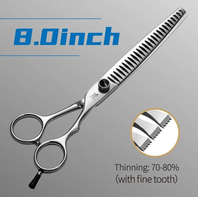 Professional Dog Grooming Scissors Thinning Shears With Eighty Percent Rate