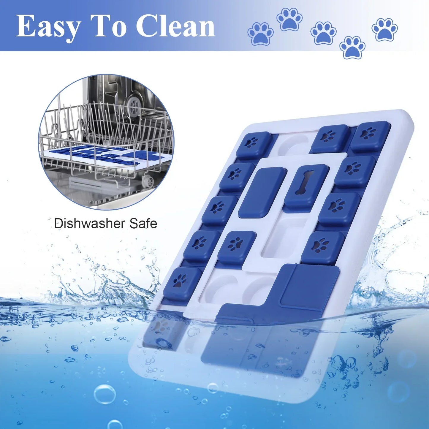 Interactive Dog Toys For Puppies Training Enrichment Puzzle Toys Wooden