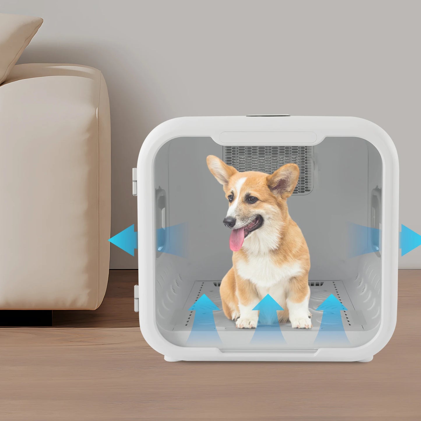 800W Pet Dryer Box For Grooming Cats And Sterilization