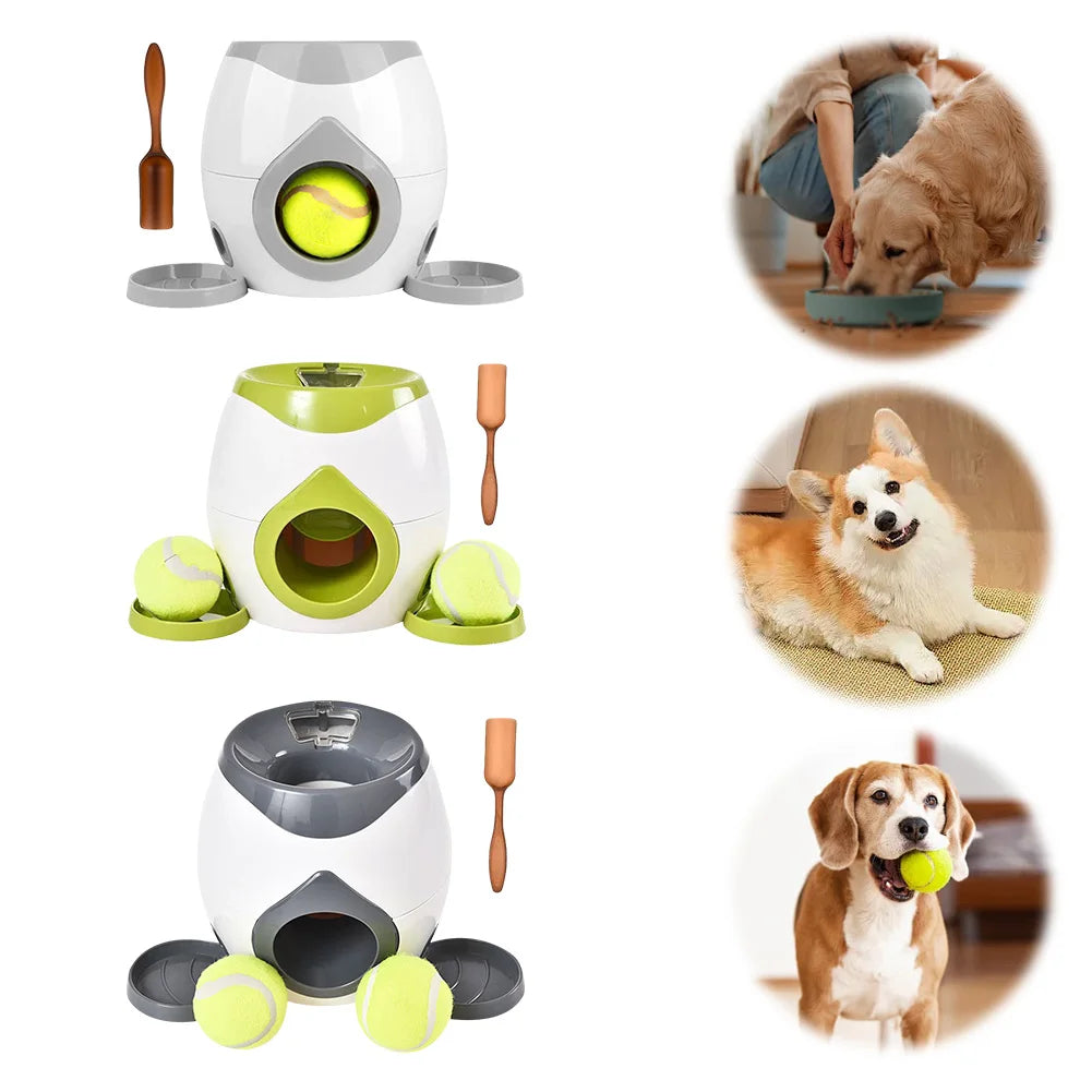MOJOYCE Automatic Dog Ball Launcher Thrower For Small Medium Dogs
